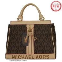 michael kors logo signature kwast groot koffie bakken Verkoop Amsterdam x8xlp860